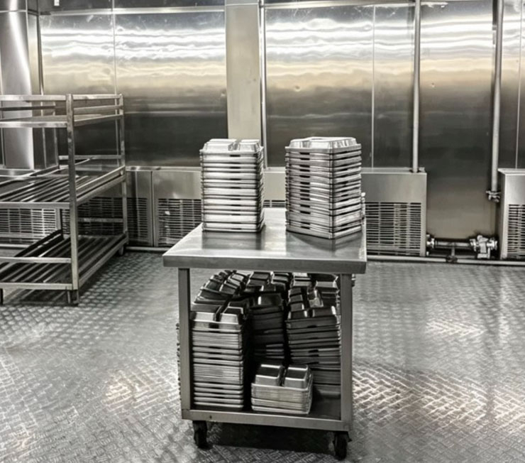 餐具消毒房
