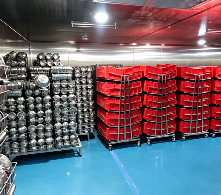 餐具消毒房