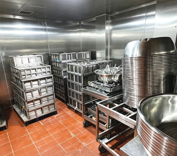 餐具消毒房